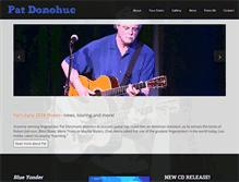 Tablet Screenshot of patdonohue.com